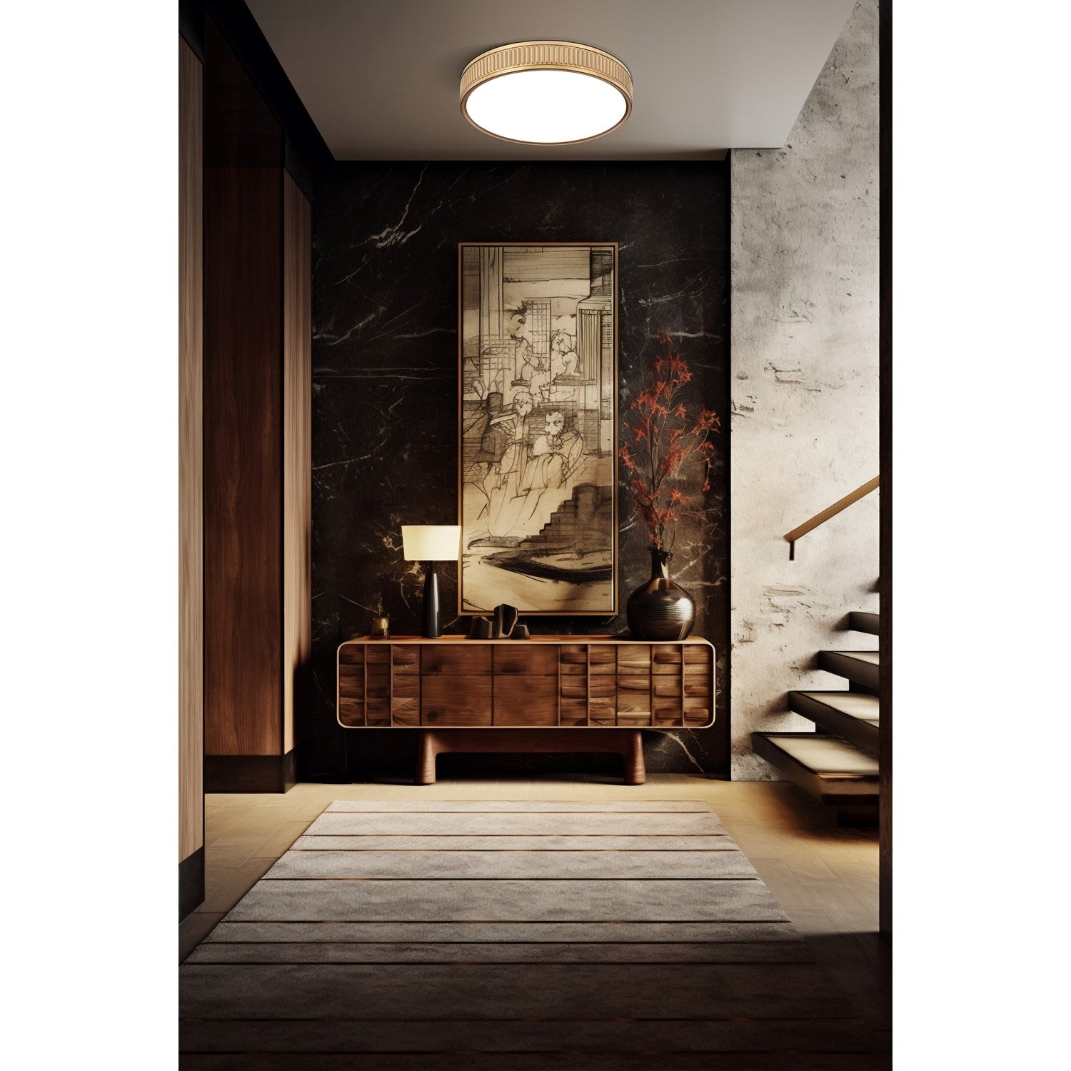1 Light Flush Mount