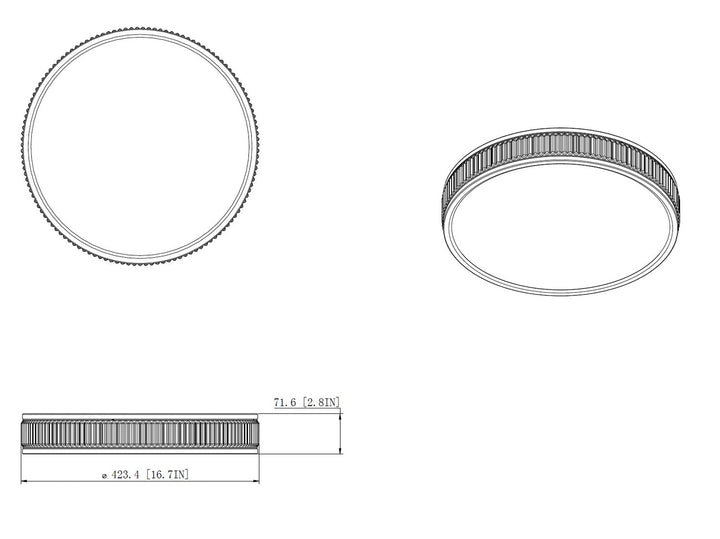 1 Light Flush Mount