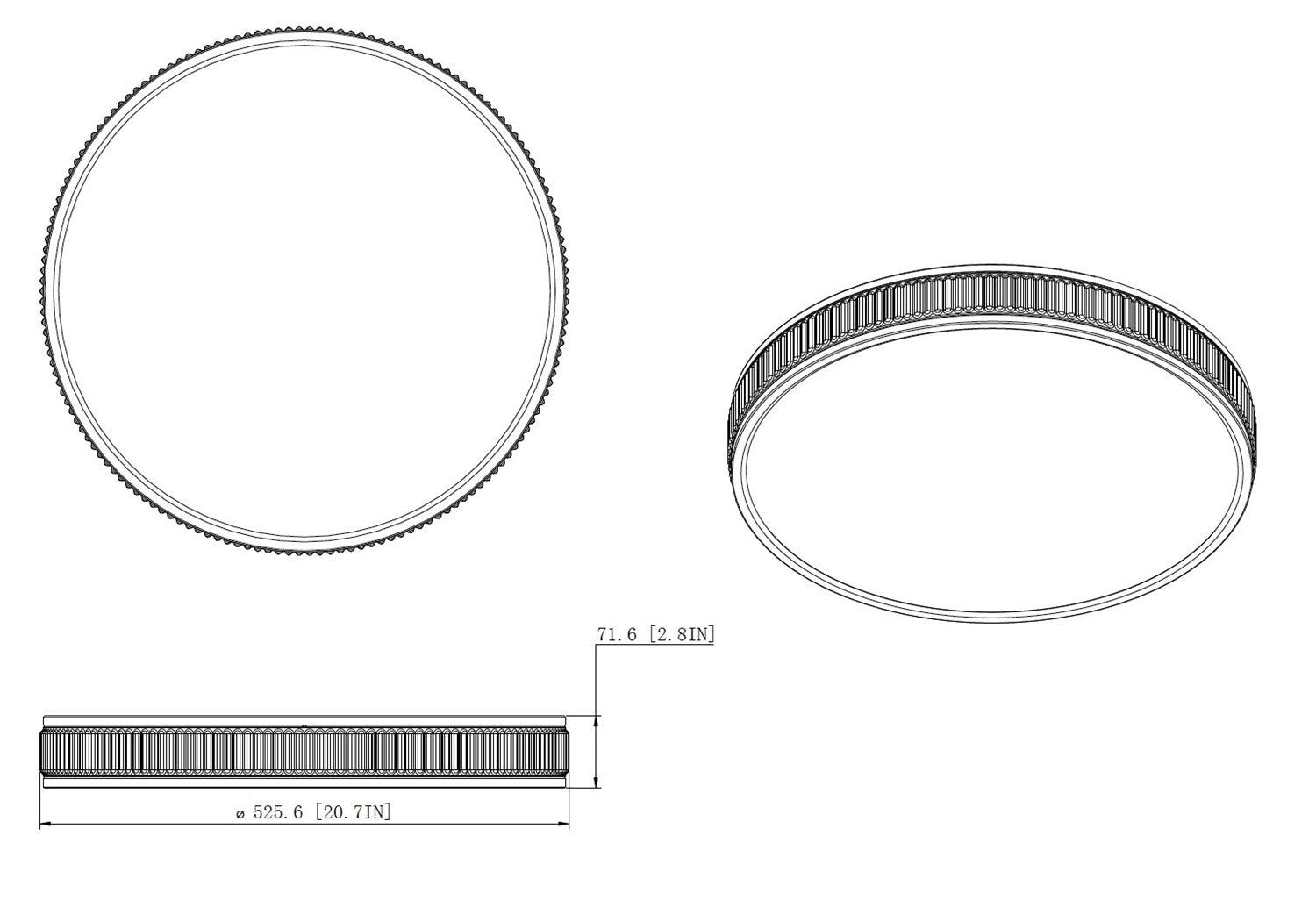 1 Light Flush Mount