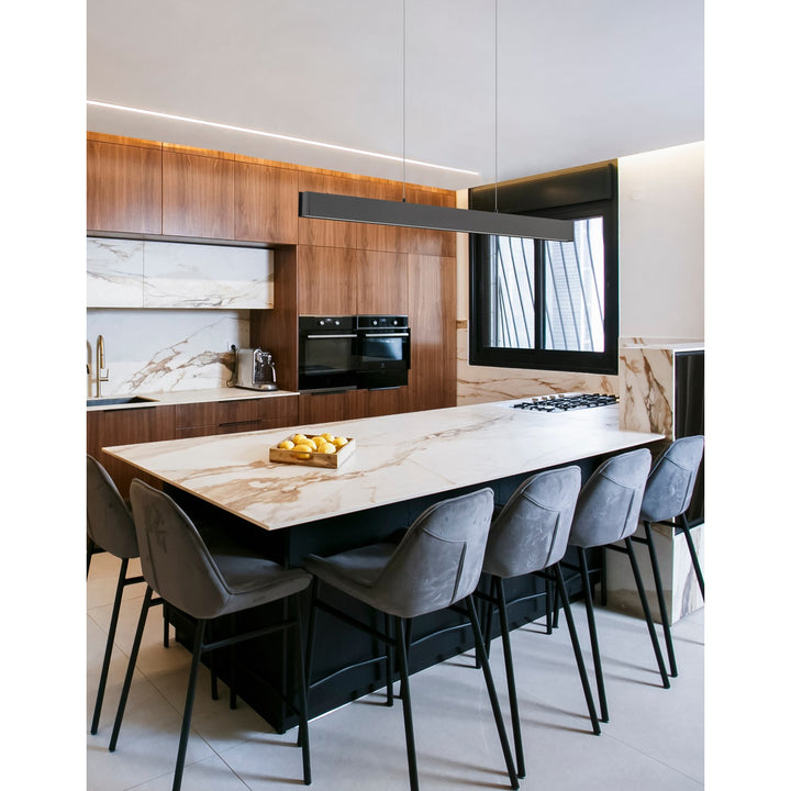 1 Light Linear Chandelier