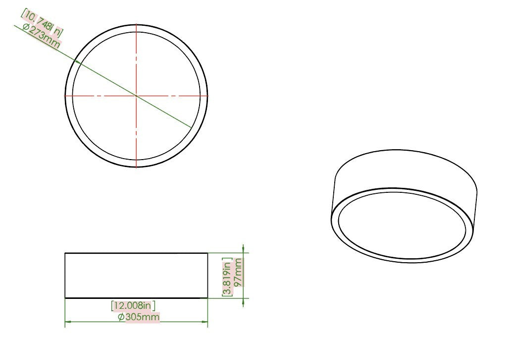 1 Light Flush Mount