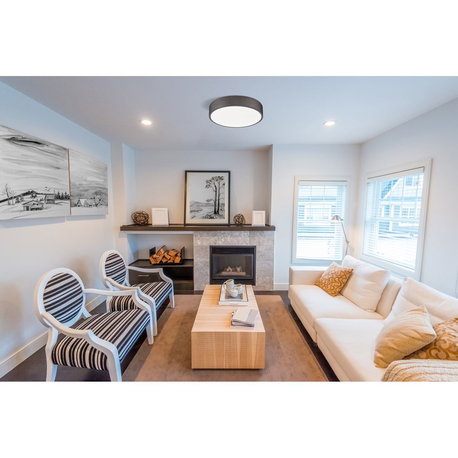 1 Light Flush Mount