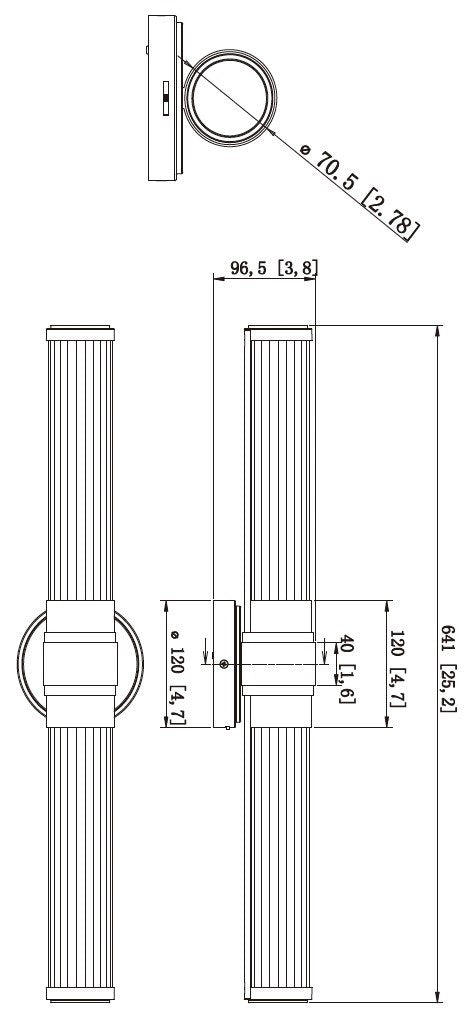 1 Light Vanity