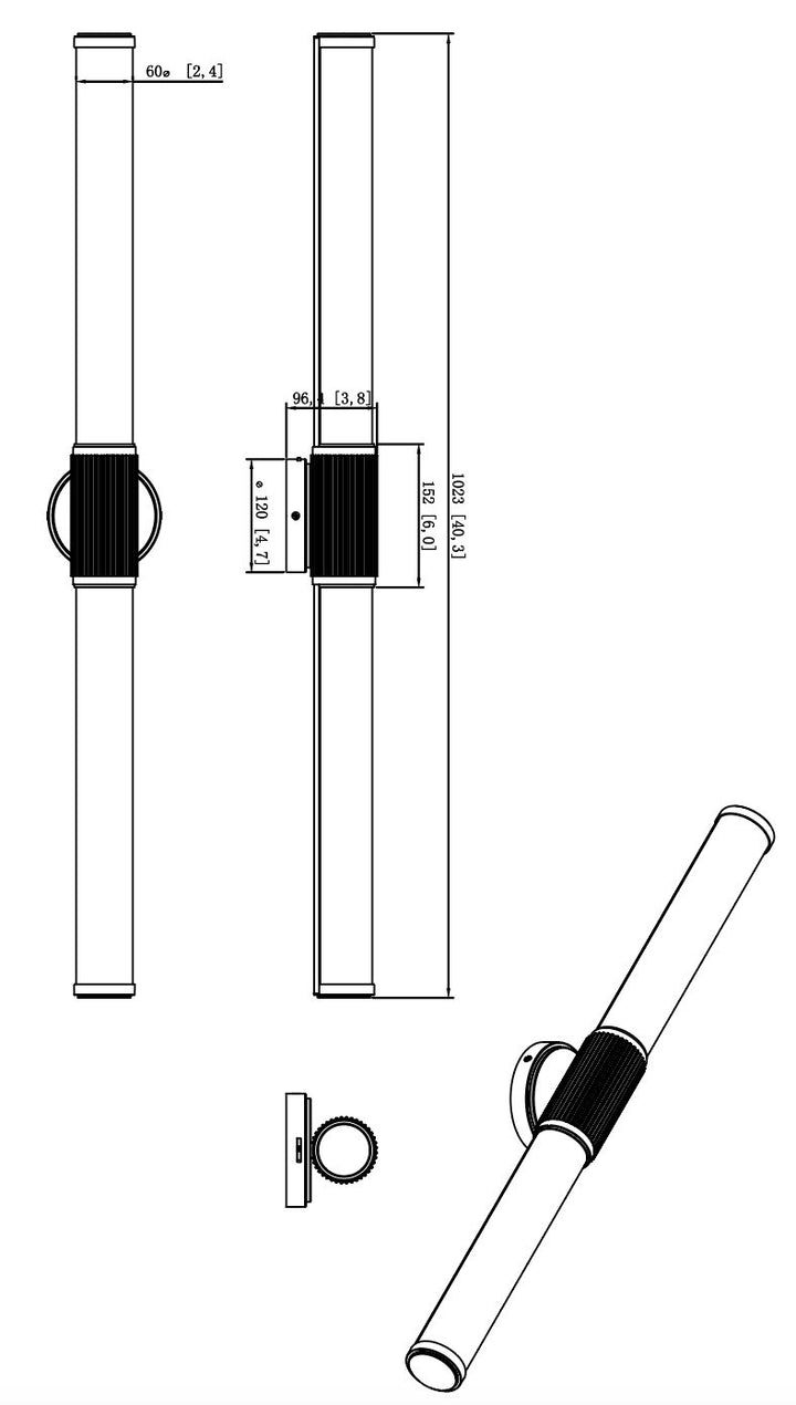 1 Light Vanity