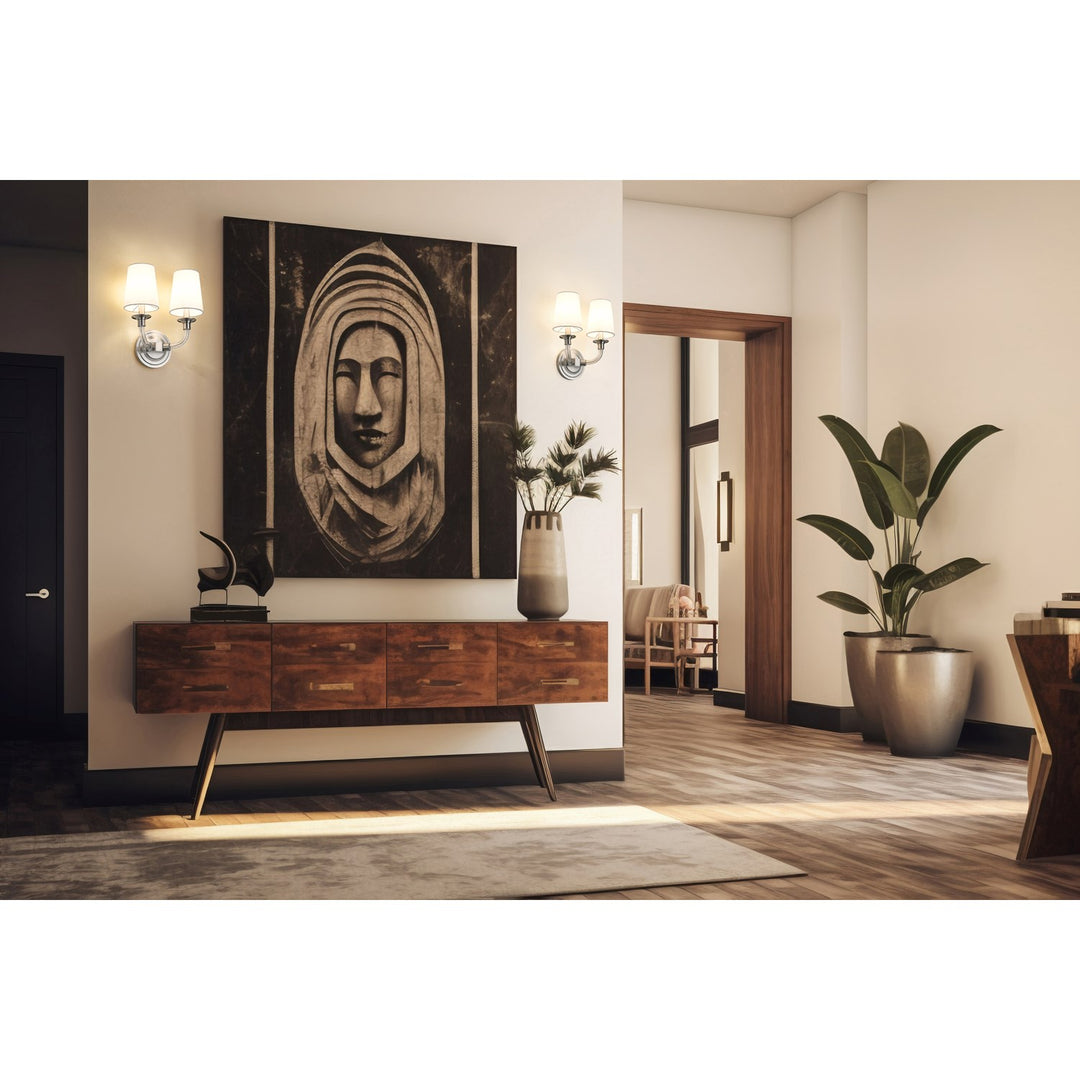 2 Light Wall Sconce