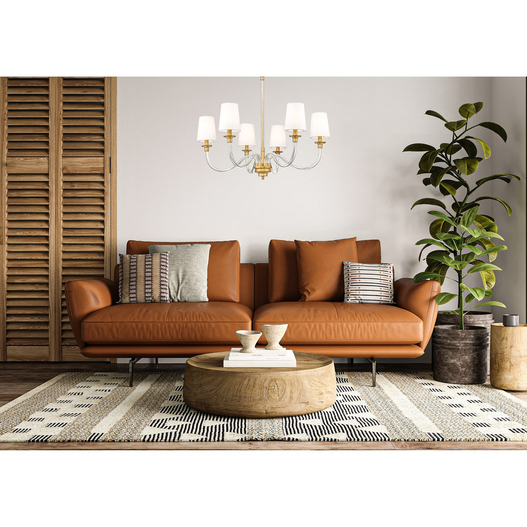 6 Light Chandelier