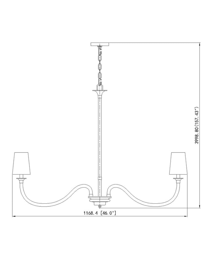 8 Light Chandelier