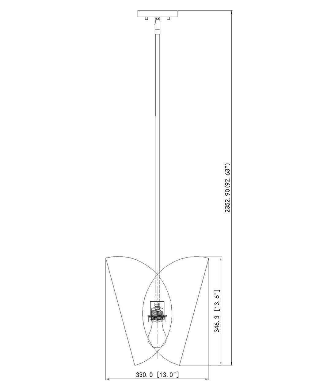 1 Light Pendant