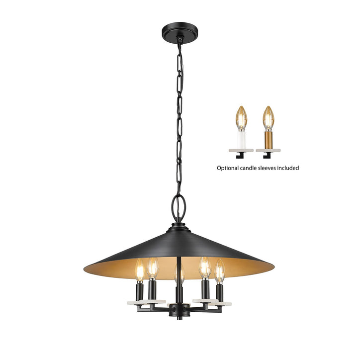 5 Light Pendant by Z-Lite