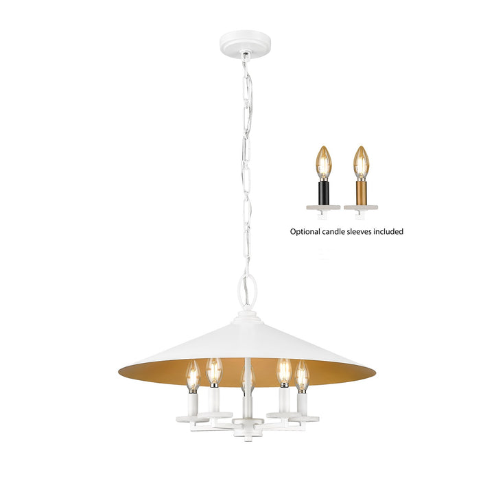 5 Light Pendant by Z-Lite