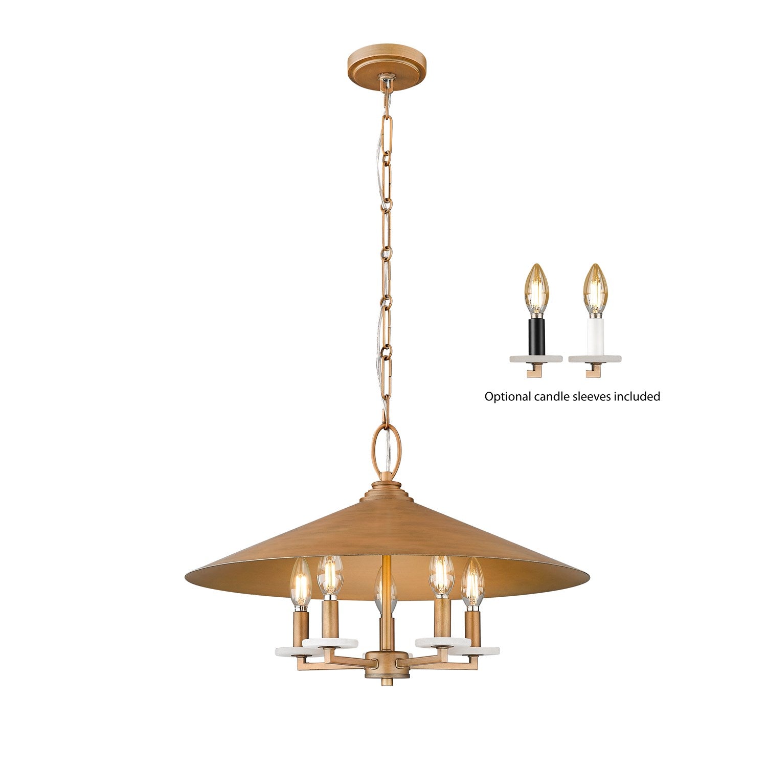 5 Light Pendant by Z-Lite