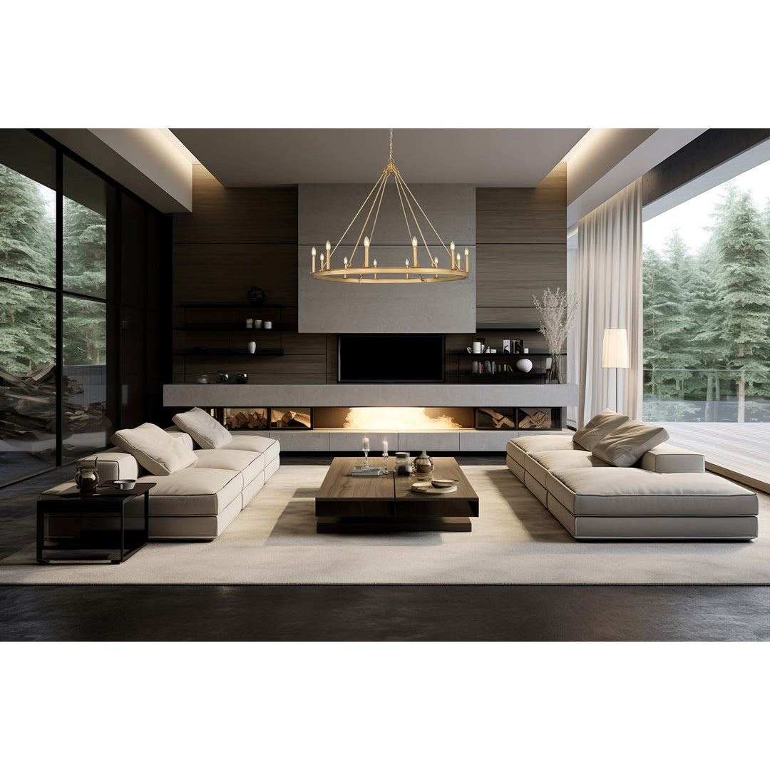 12 Light Chandelier