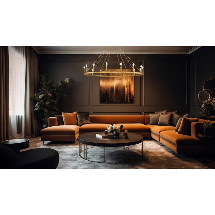 16 Light Chandelier
