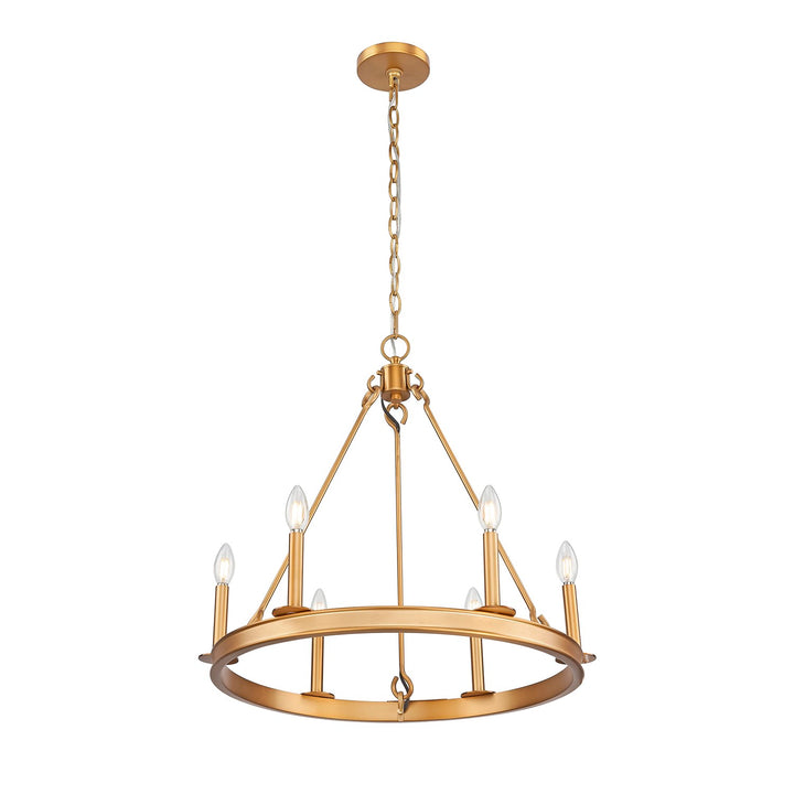 6 Light Chandelier