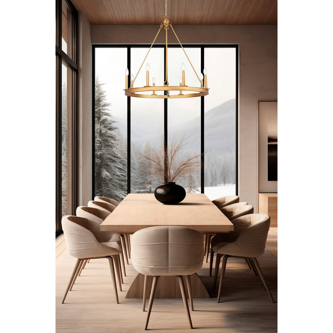 8 Light Chandelier