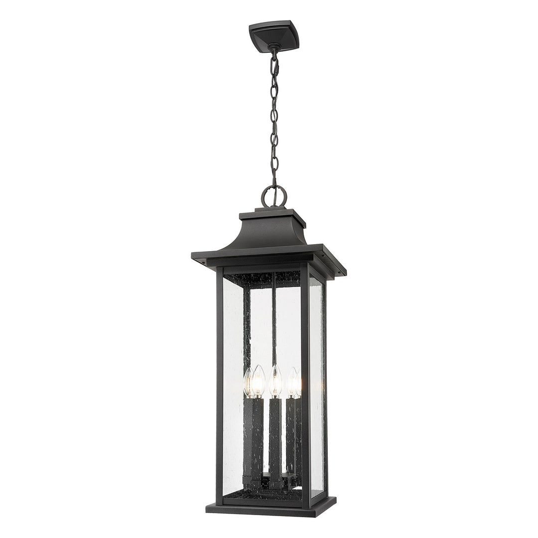 6 Light Outdoor Chain Mount Ceiling Fixture by Z-Lite