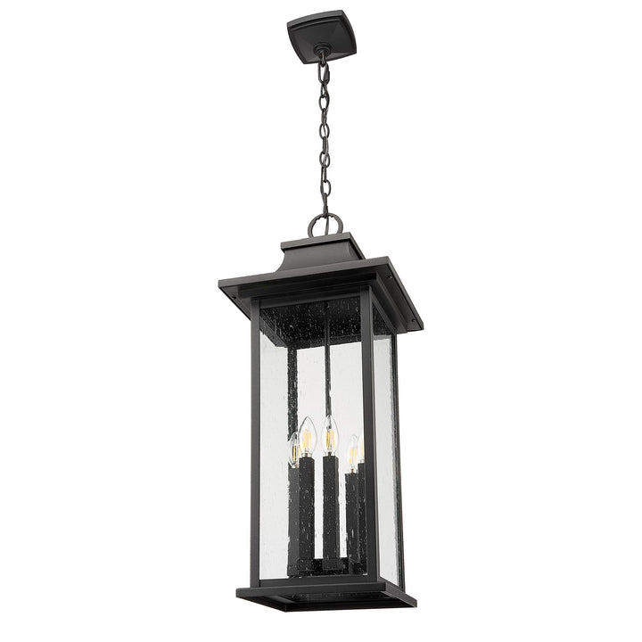 6 Light Outdoor Chain Mount Ceiling Fixture