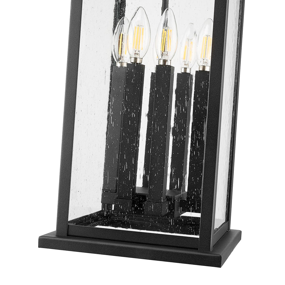 6 Light Outdoor Chain Mount Ceiling Fixture