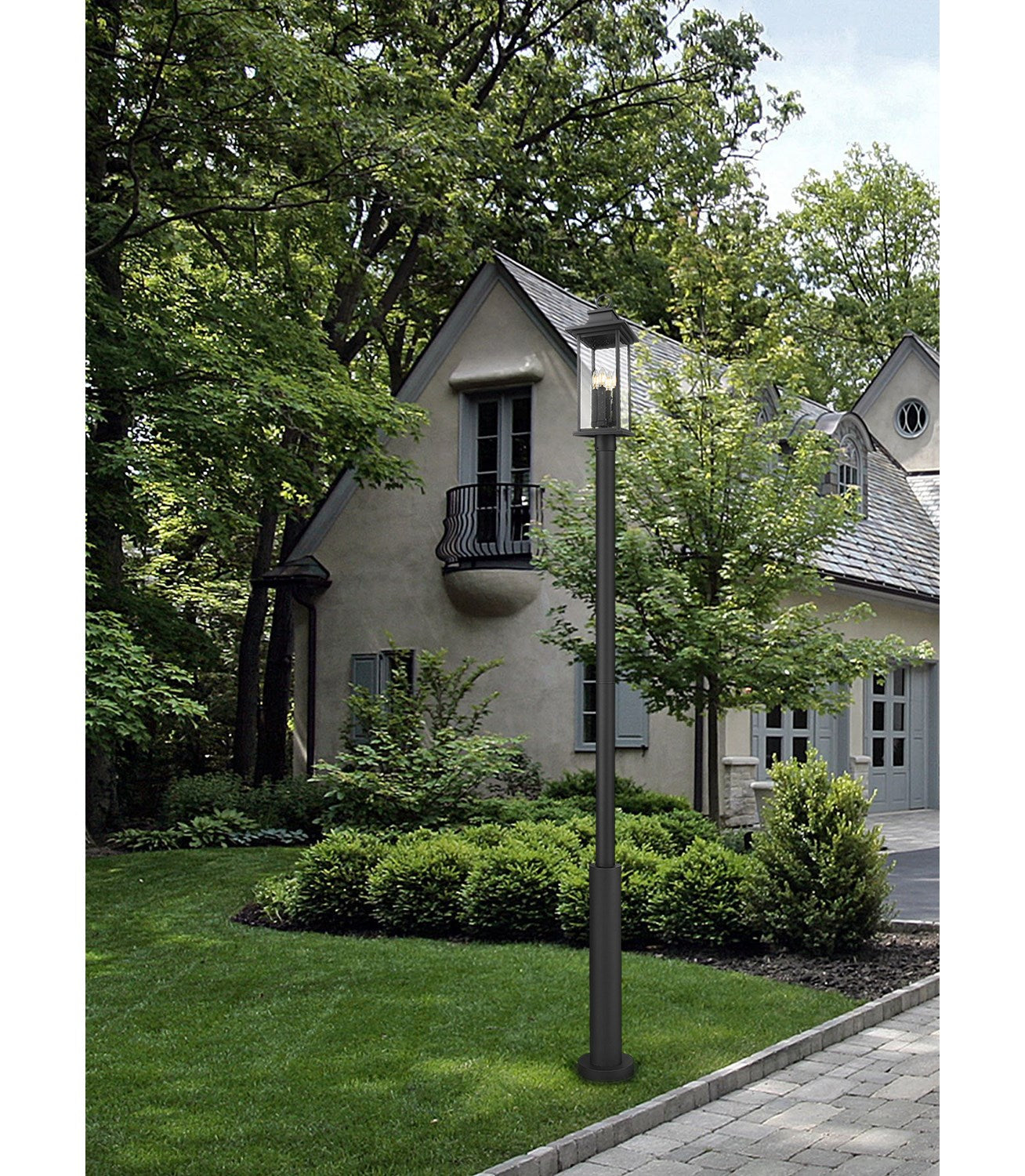 4 Light Outdoor Post Mounted Fixture