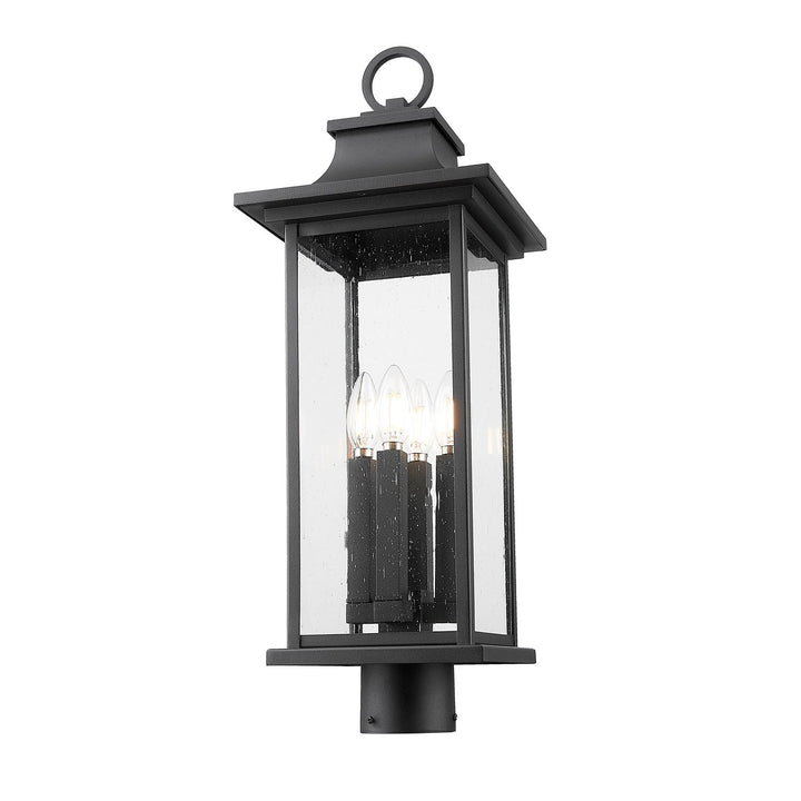 4 Light Outdoor Post Mount Fixture