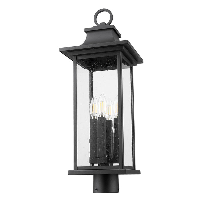 4 Light Outdoor Post Mount Fixture