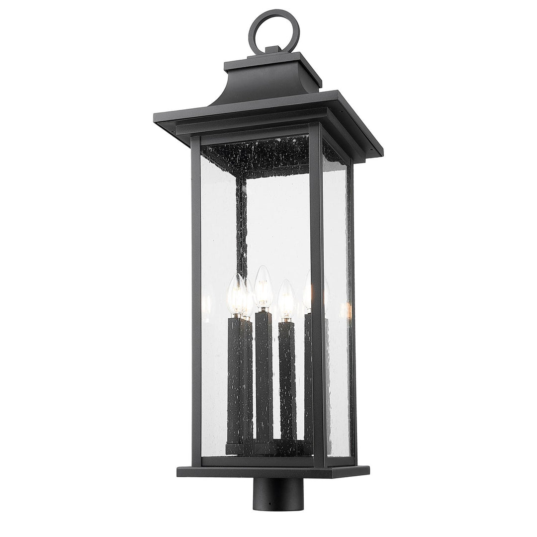 6 Light Outdoor Post Mount Fixture