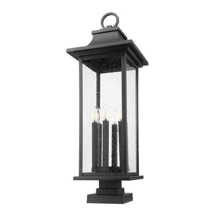 6 Light Outdoor Pier Mounted Fixture