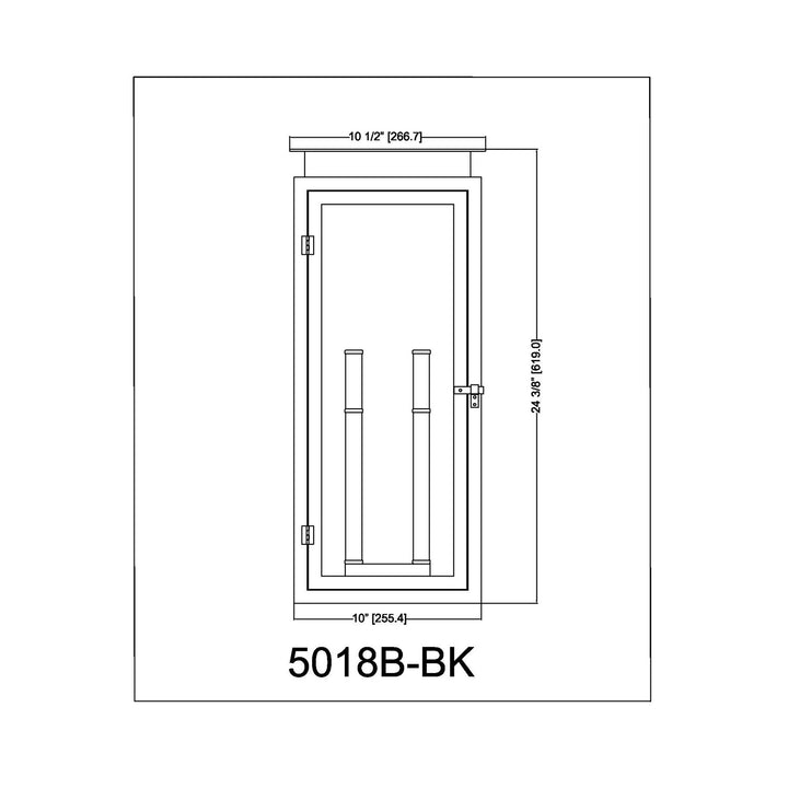 4 Light Outdoor Wall Light