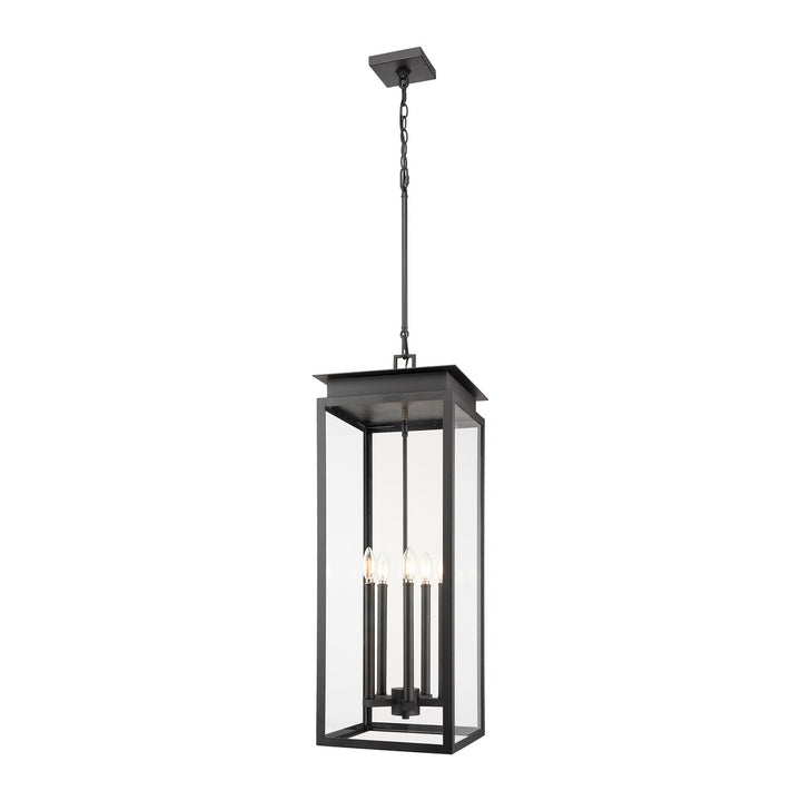 5 Light Outdoor Chain Mount Ceiling Fixture by Z-Lite