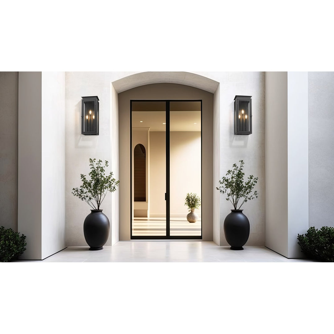 3 Light Outdoor Wall Light