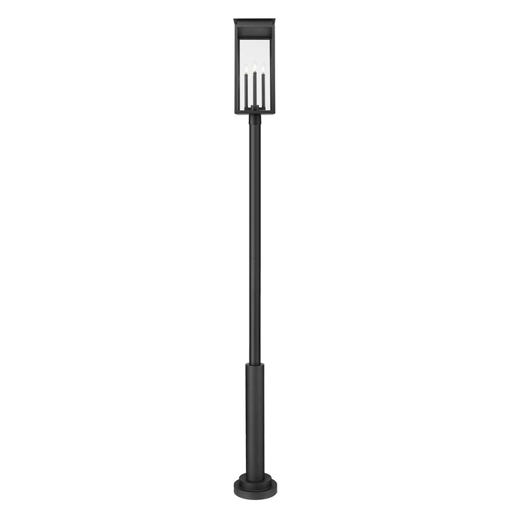 4 Light Outdoor Post Mounted Fixture