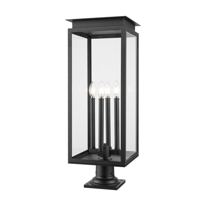4 Light Outdoor Pier Mounted Fixture by Z-Lite