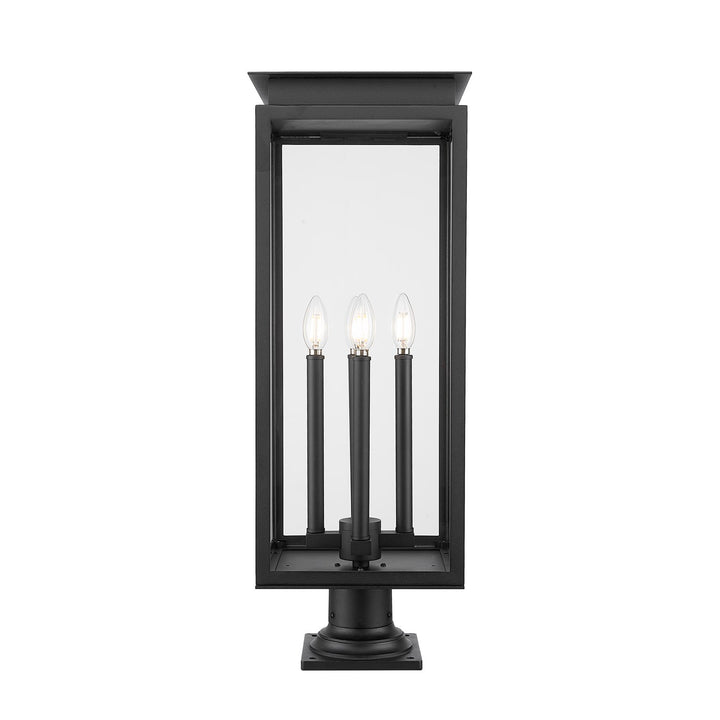 4 Light Outdoor Pier Mounted Fixture