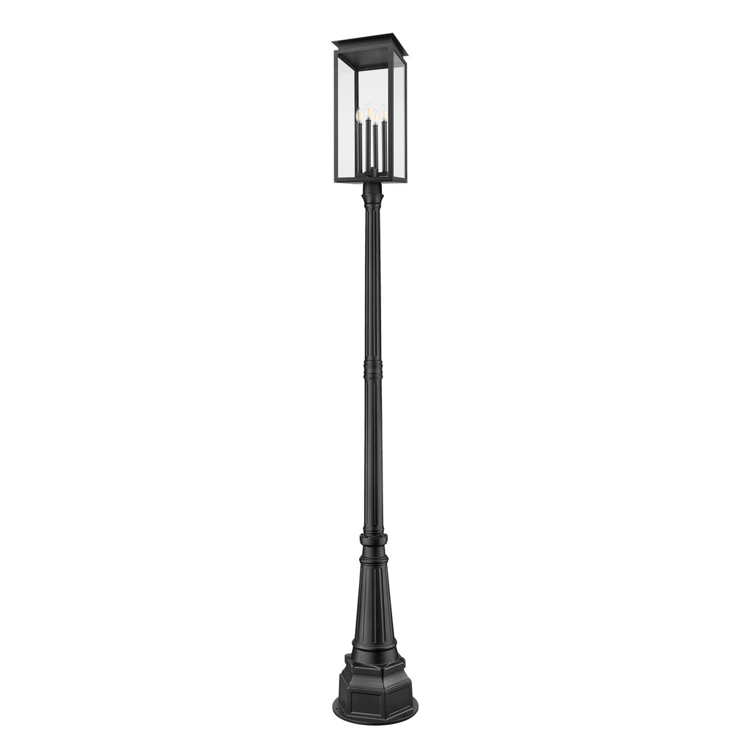 4 Light Outdoor Post Mounted Fixture