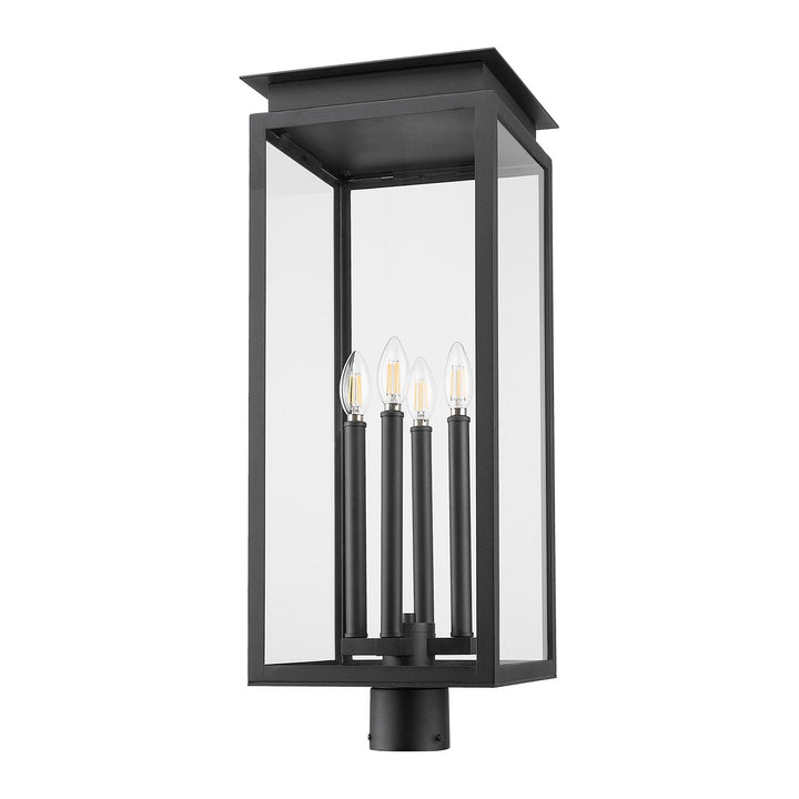 4 Light Outdoor Post Mount Fixture