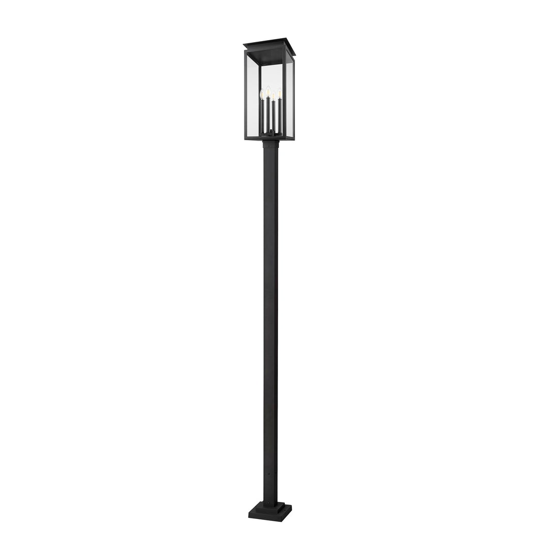 4 Light Outdoor Post Mounted Fixture