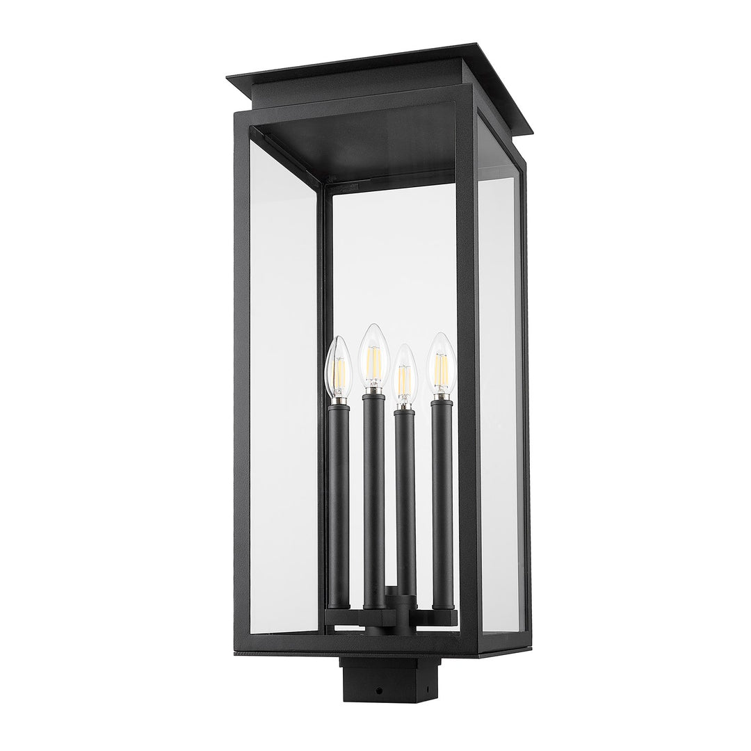 4 Light Outdoor Post Mount Fixture