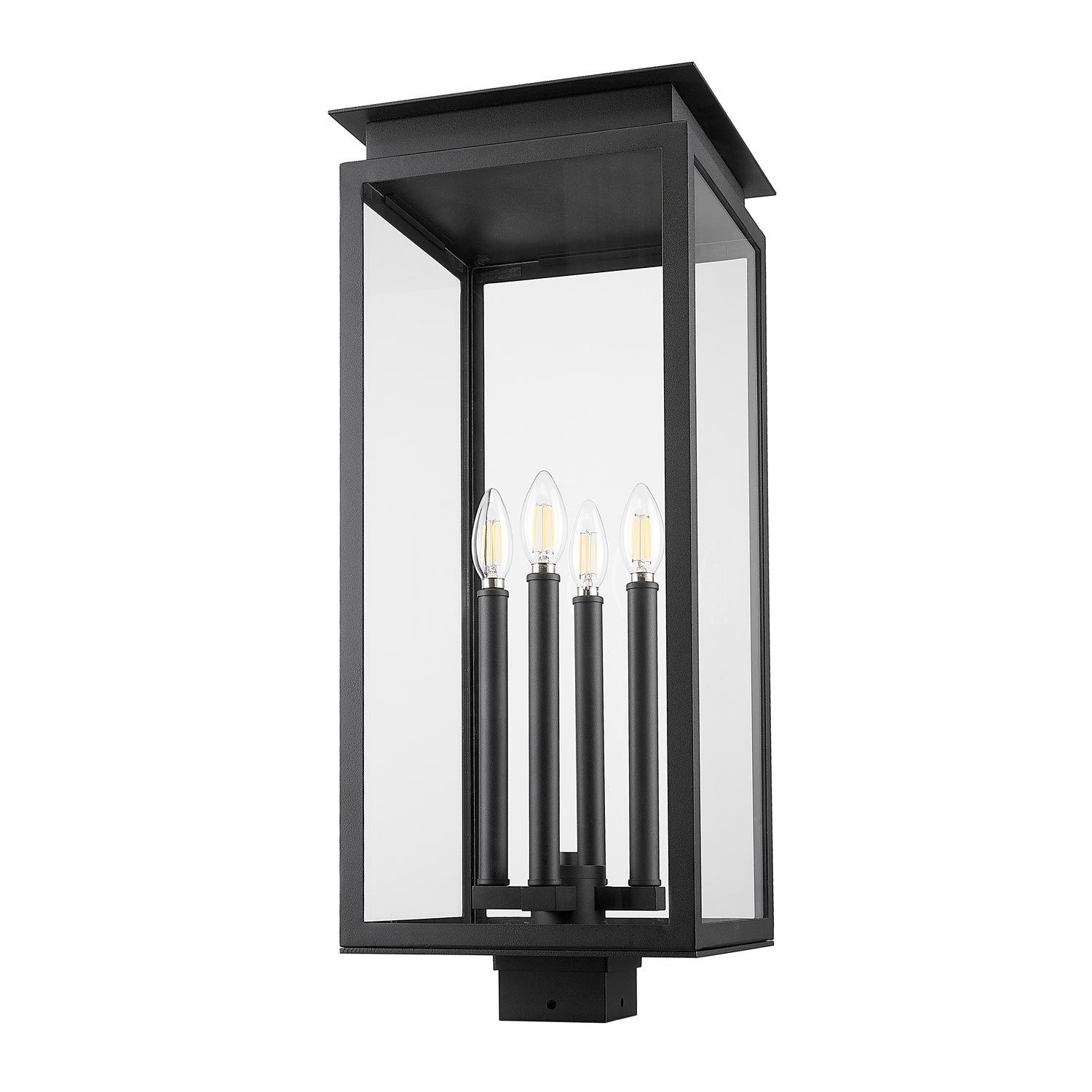 4 Light Outdoor Post Mount Fixture