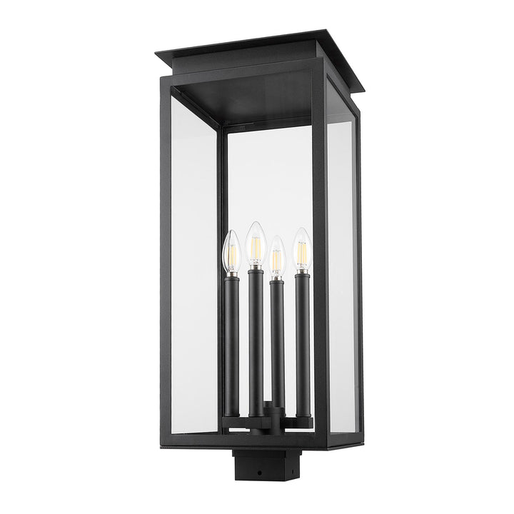 4 Light Outdoor Post Mount Fixture