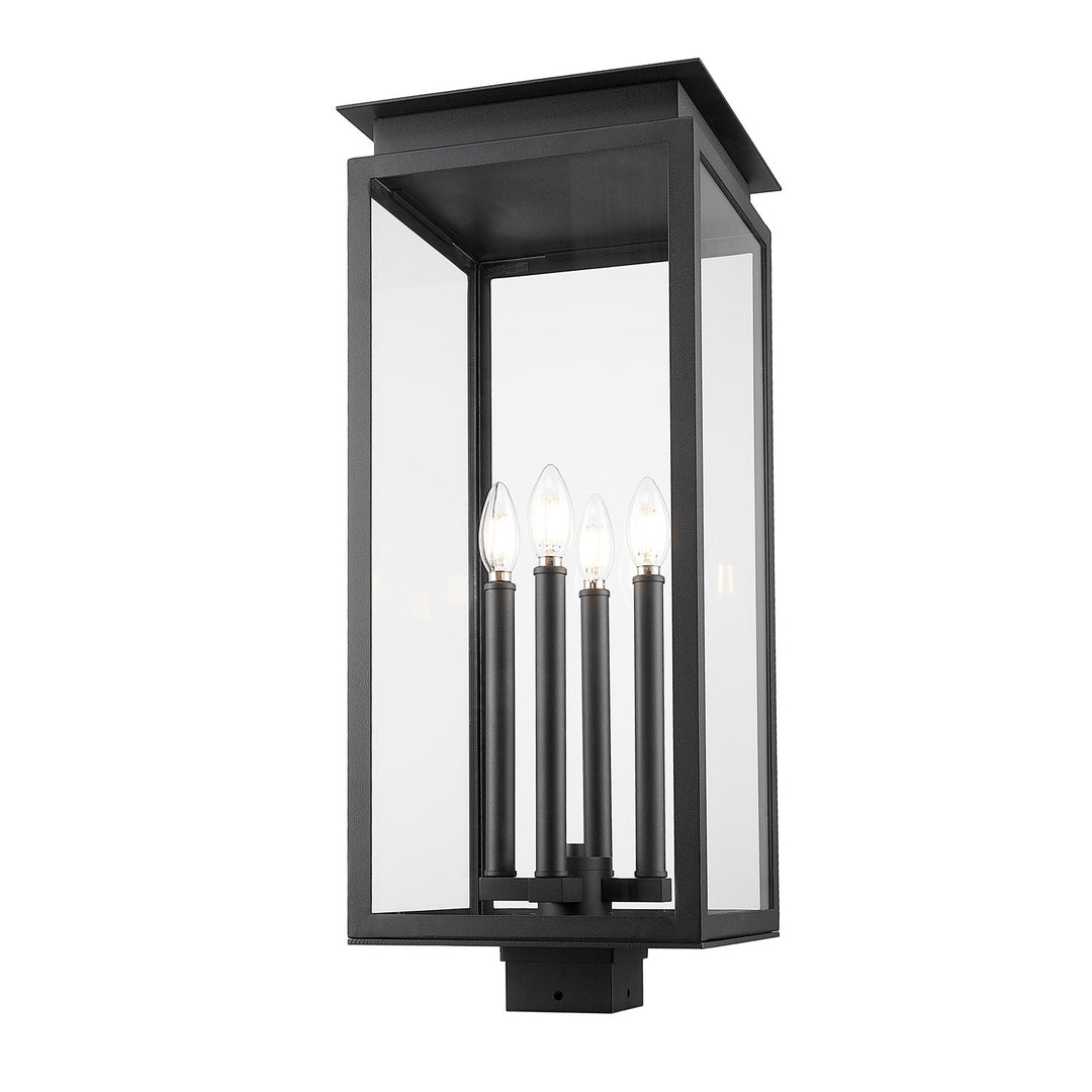 4 Light Outdoor Post Mount Fixture