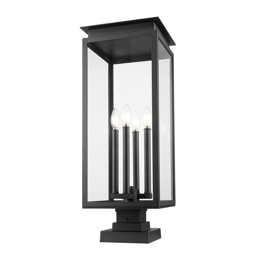 4 Light Outdoor Pier Mounted Fixture