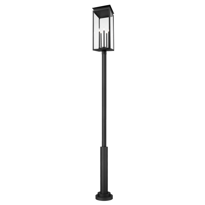 5 Light Outdoor Post Mounted Fixture