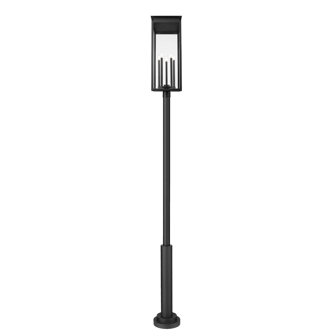 5 Light Outdoor Post Mounted Fixture