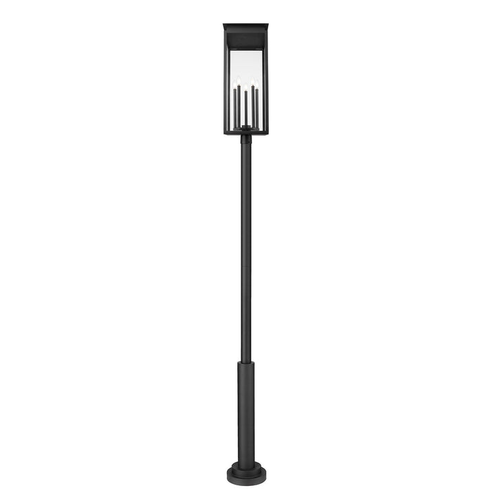 5 Light Outdoor Post Mounted Fixture