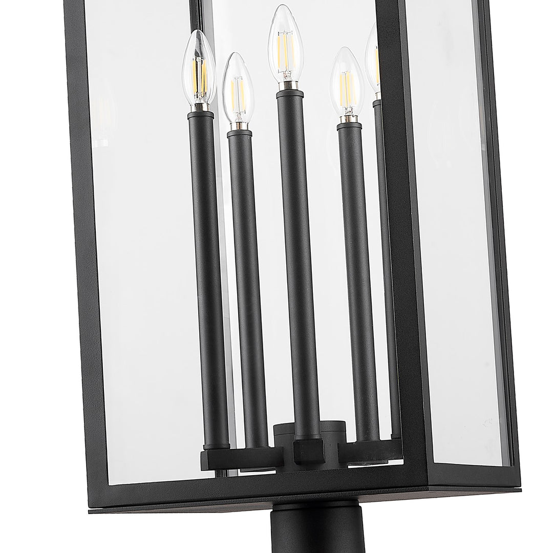 5 Light Outdoor Post Mounted Fixture