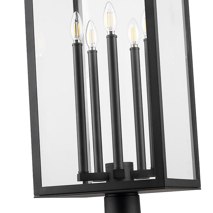 5 Light Outdoor Post Mounted Fixture