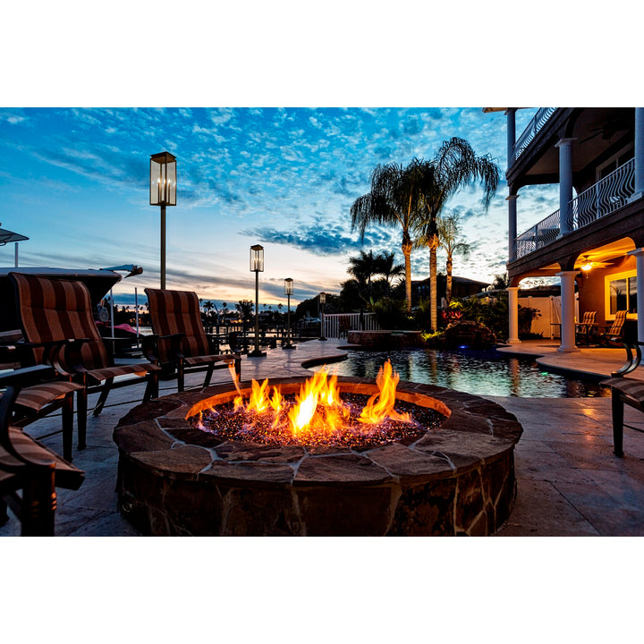 5 Light Outdoor Post Mounted Fixture