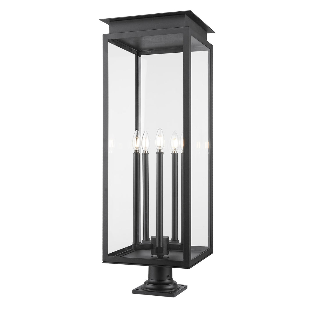 5 Light Outdoor Pier Mounted Fixture by Z-Lite