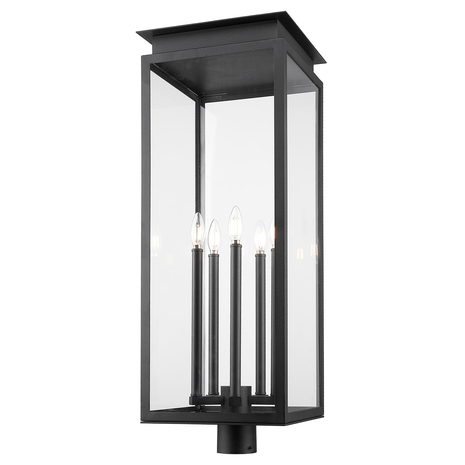 5 Light Outdoor Post Mount Fixture