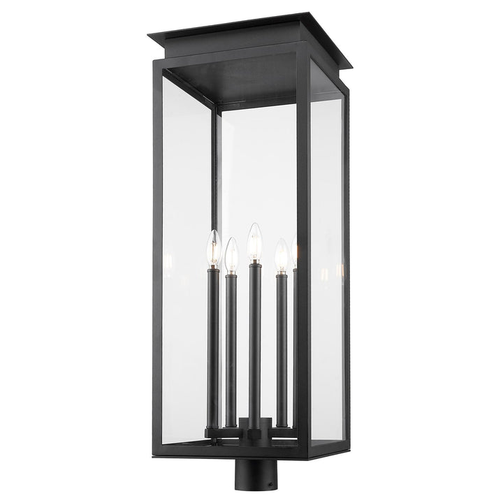 5 Light Outdoor Post Mount Fixture